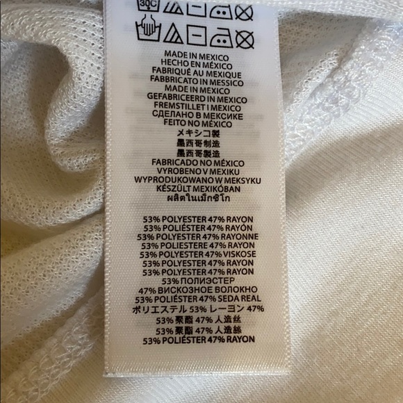 Michael Kors White Long Sleeve Top - Picture 9 of 9